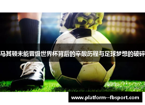 马其顿未能晋级世界杯背后的辛酸历程与足球梦想的破碎